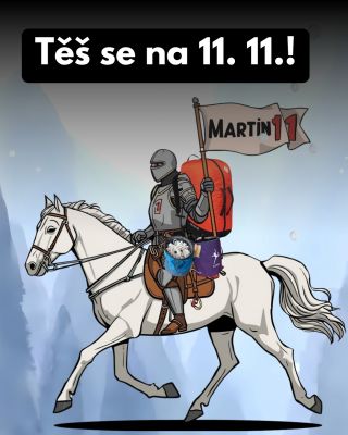 Těš se na úterý 11. 11.! 🎉 Svatý Martin přijede na bílém koni… a přiveze slevy na magnesium a pytlíky na mágo! 🐴💨 Pouze v...