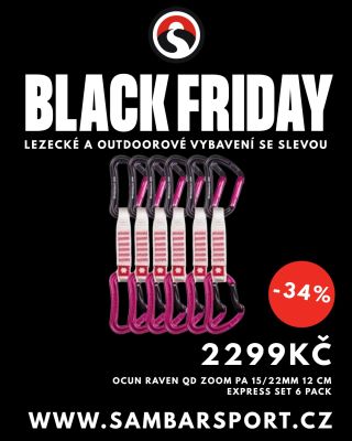 Vybav se na svá lezecká a outdoorová dobrodružství výhodně nebo nakup vánoční dárky! Do 2.12. u nás běží největší slevová...